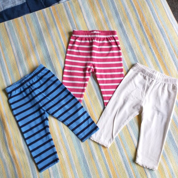 ⭐ Baby GAP Leggings - 3 Pairs - size 6-12 months - Picture 1 of 16